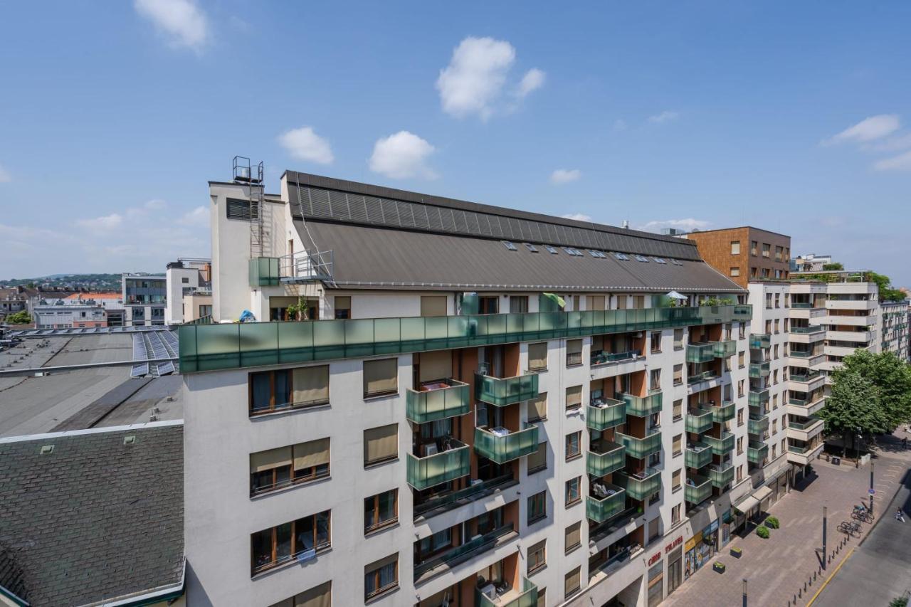 Large Terrace - Panoramic View - New Apartment Budapest Ngoại thất bức ảnh