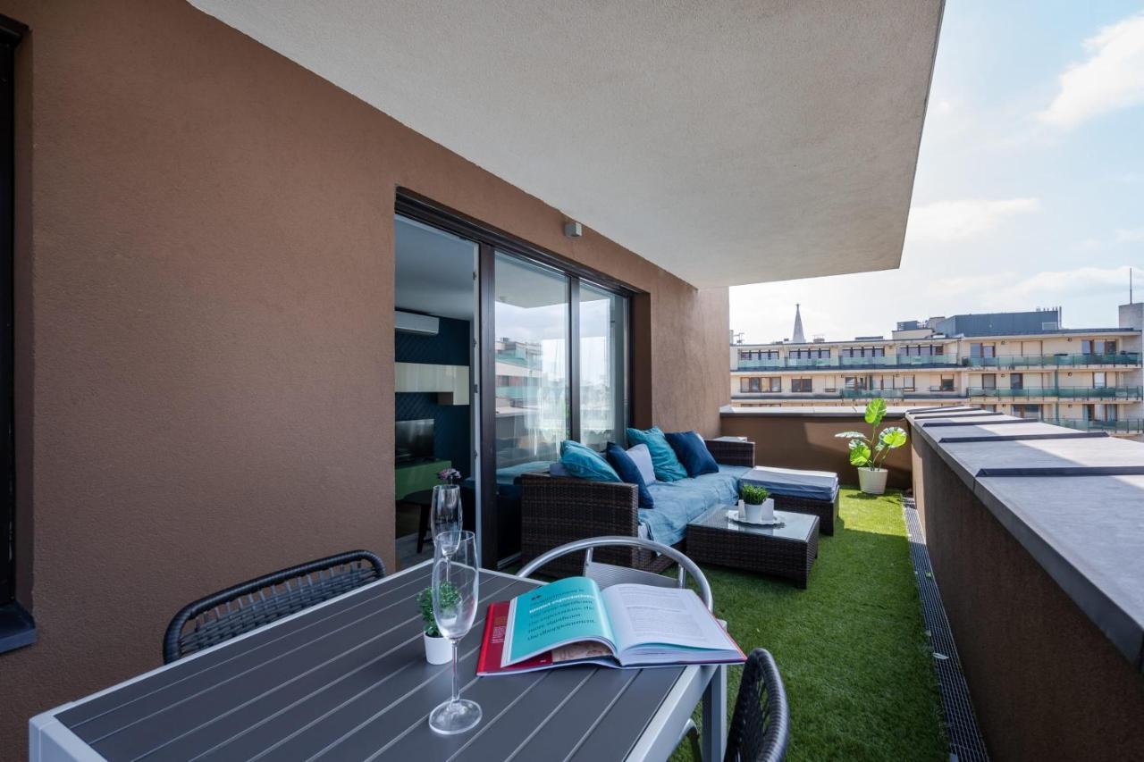 Large Terrace - Panoramic View - New Apartment Budapest Ngoại thất bức ảnh